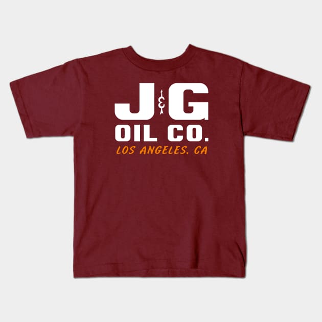 J&G Oil Co. Kids T-Shirt by Ekliptik